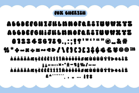 Fox Cherish Fonts 3 Style Font Fox7 By Rattana 