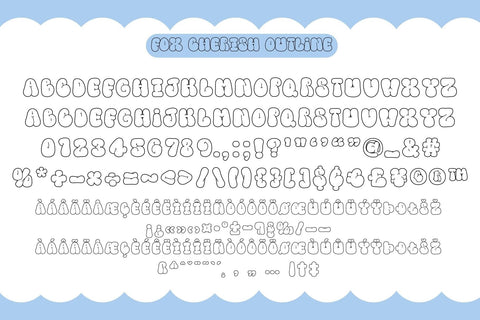 Fox Cherish Fonts 3 Style Font Fox7 By Rattana 