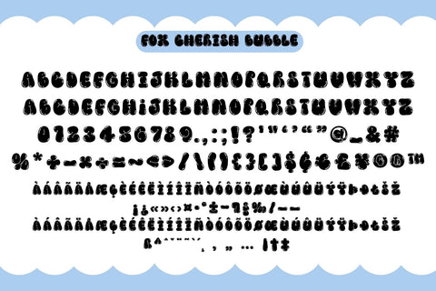 Fox Cherish Fonts 3 Style Font Fox7 By Rattana 