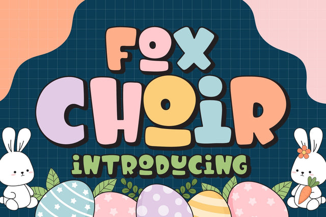 Fox Choir Font Font Fox7 By Rattana 