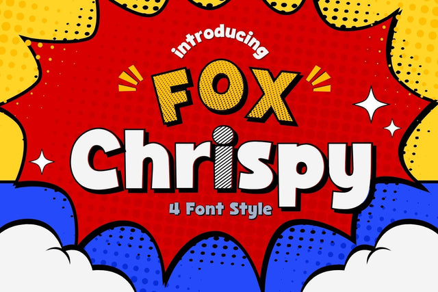 Fox Chrispy 4 Font Styles Font Fox7 By Rattana 