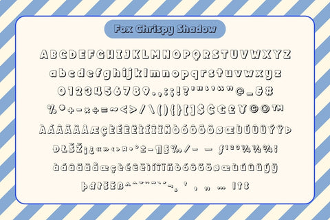 Fox Chrispy 4 Font Styles Font Fox7 By Rattana 