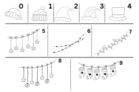 Fox Christmas Doodle Dingbat Font Font Fox7 By Rattana 
