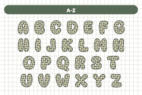 Fox Clover Color Font Font Fox7 By Rattana 