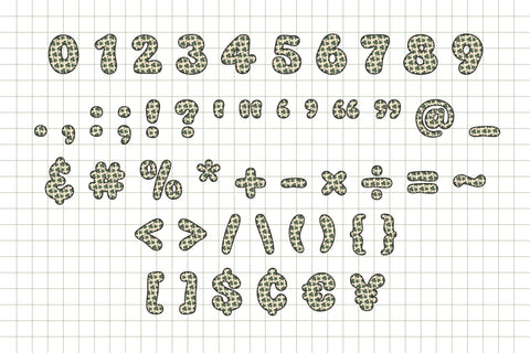 Fox Clover Color Font Font Fox7 By Rattana 