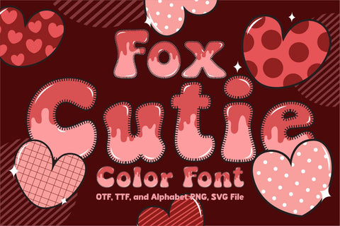 Fox Cutie Color Font Font Fox7 By Rattana 