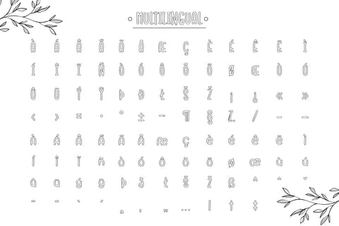 Fox Cycling Font Duo Font Fox7 By Rattana 
