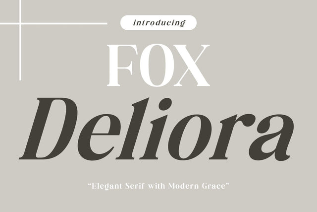Fox Deliora Font Font Fox7 By Rattana 