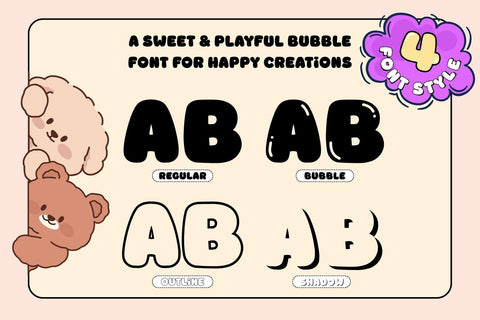 Fox Dimsum Font Font Fox7 By Rattana 