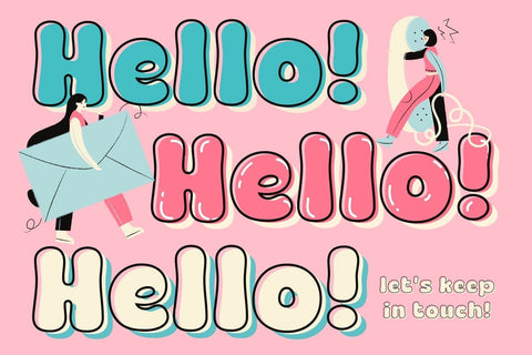 Fox Dippy : 4 Font Styles Font Fox7 By Rattana 