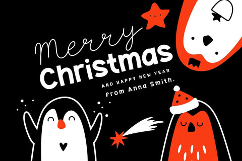 Fox Doggie: 4 Font Styles Font Fox7 By Rattana 