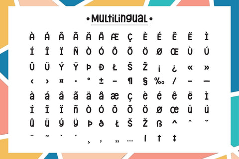 Fox Dolphin Font Duo Font Fox7 By Rattana 