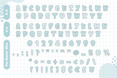 Fox Easter Color (4 Bundle) Fonts Font Fox7 By Rattana 