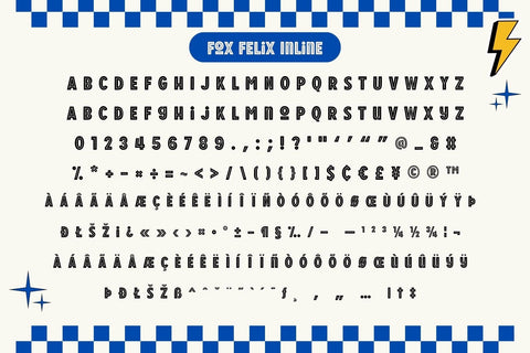 Fox Felix: 4 Font Styles Font Fox7 By Rattana 