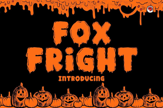 Fox Fright Font Font Fox7 By Rattana 