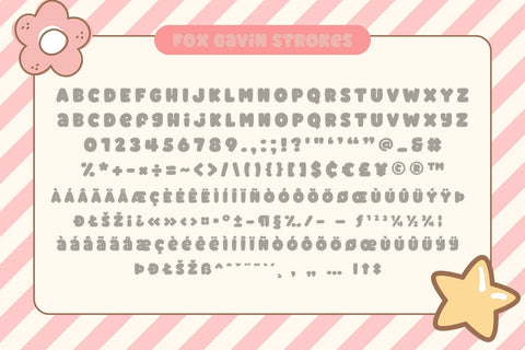 Fox Gavin: 4 font style Font Fox7 By Rattana 