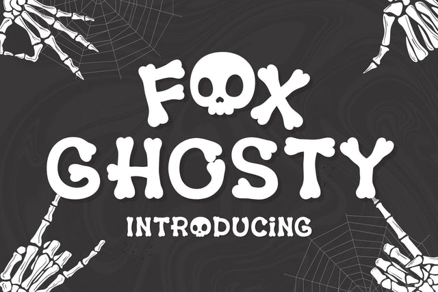 Fox Ghosty Font Font Fox7 By Rattana 