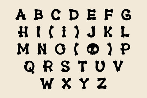 Fox Ghosty Font Font Fox7 By Rattana 