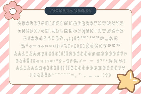 Fox Gurls 4 Fonts Style Font Fox7 By Rattana 