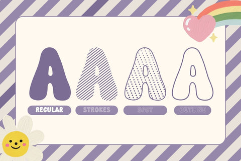 Fox Gurls 4 Fonts Style Font Fox7 By Rattana 