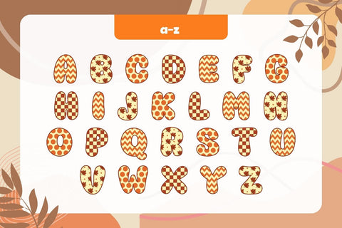 Fox Harvest Color Font Font Fox7 By Rattana 