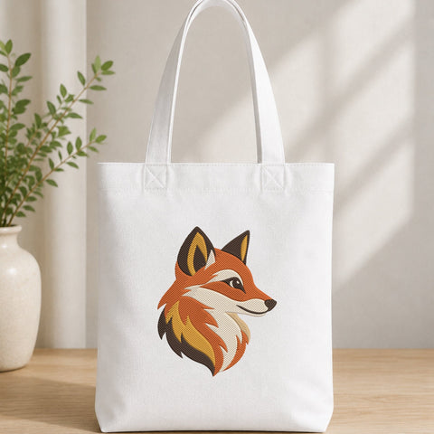 Fox Head Embroidery Design – Woodland Fox Machine Embroidery File, Rustic Forest Animal Wildlife Embroidery Design Embroidery/Applique DESIGNS PatternFeed8 