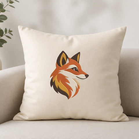 Fox Head Embroidery Design – Woodland Fox Machine Embroidery File, Rustic Forest Animal Wildlife Embroidery Design Embroidery/Applique DESIGNS PatternFeed8 