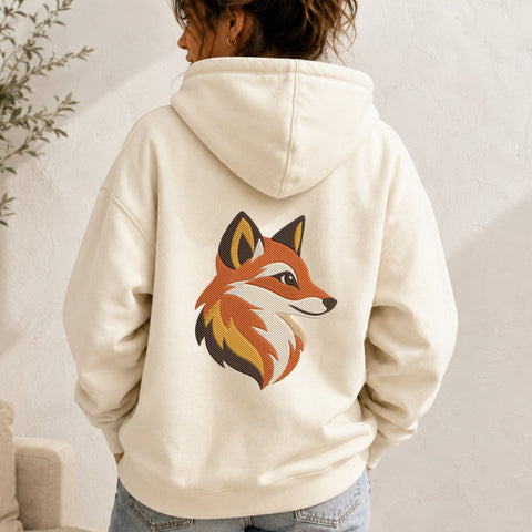 Fox Head Embroidery Design – Woodland Fox Machine Embroidery File, Rustic Forest Animal Wildlife Embroidery Design Embroidery/Applique DESIGNS PatternFeed8 
