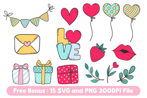 Fox Heart Color Font Font Fox7 By Rattana 