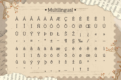 Fox Journal Font Font Fox7 By Rattana 