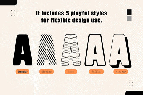 Fox Kamari : 5 Font Styles Font Fox7 By Rattana 