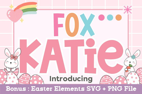 Fox Katie Font Font Fox7 By Rattana 
