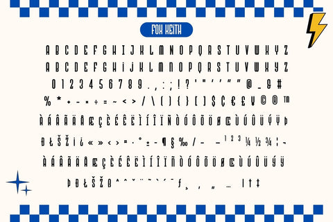 Fox Keith: 5 Font Styles Font Fox7 By Rattana 