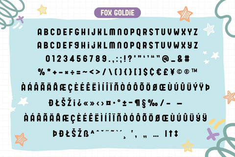 Fox Kevin Duo Fonts Font Fox7 By Rattana 