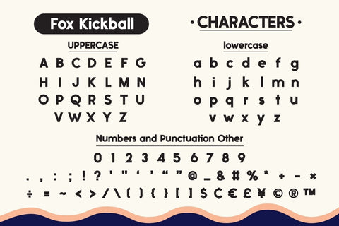 Fox Kickball Font Duo Font Fox7 By Rattana 