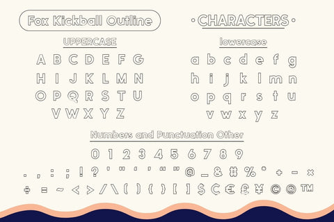 Fox Kickball Font Duo Font Fox7 By Rattana 