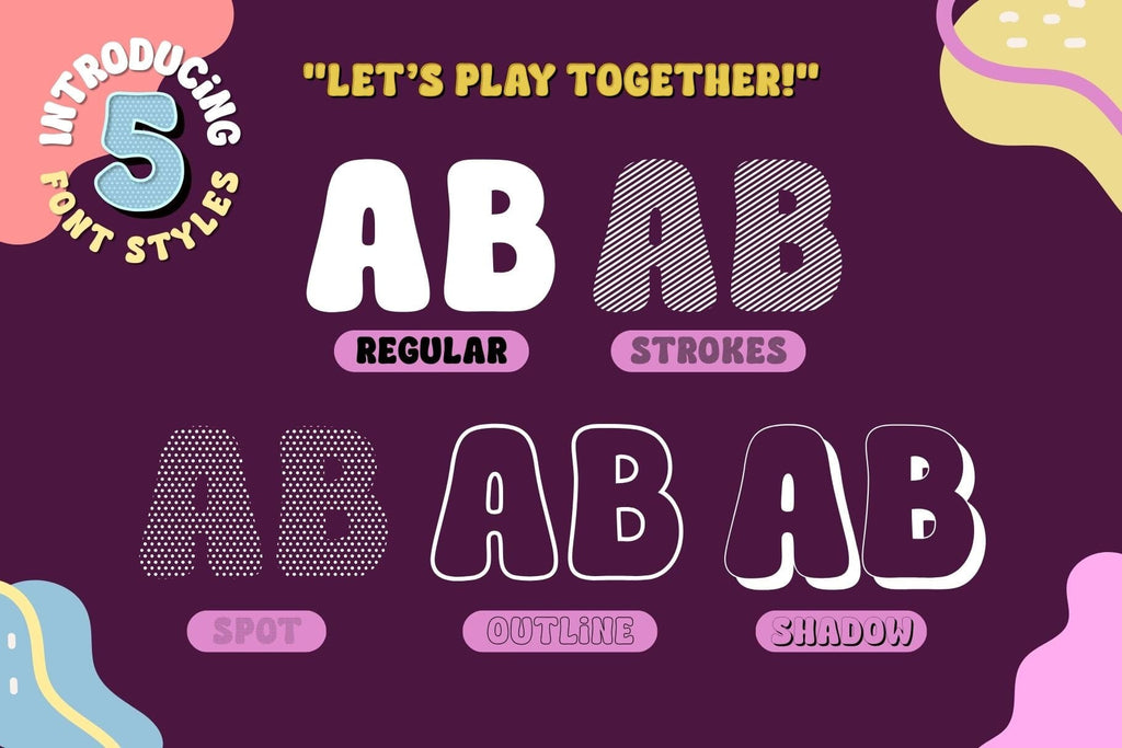 Fox Kind : 5 Font Styles - So Fontsy