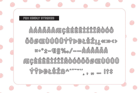 Fox Kindly Font Trio Font Fox7 By Rattana 