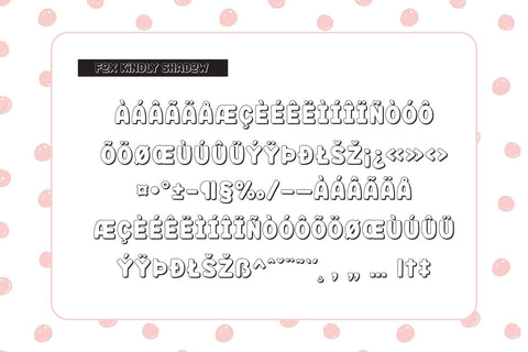 Fox Kindly Font Trio Font Fox7 By Rattana 