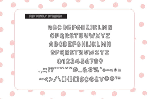 Fox Kindly Font Trio Font Fox7 By Rattana 