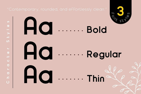 Fox Linea Font Font Fox7 By Rattana 