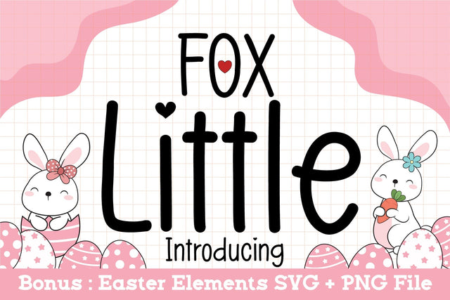 Fox Little Font Font Fox7 By Rattana 