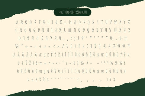 Fox Maggie: 4 Font Styles Font Fox7 By Rattana 