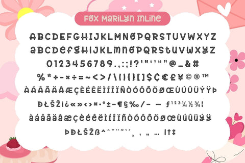 Fox Marilyn 5 Font Style Font Fox7 By Rattana 