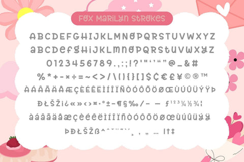 Fox Marilyn 5 Font Style Font Fox7 By Rattana 