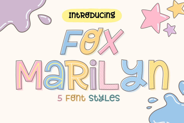 Fox Marilyn 5 Font Style Font Fox7 By Rattana 