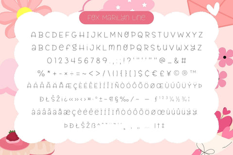 Fox Marilyn 5 Font Style Font Fox7 By Rattana 