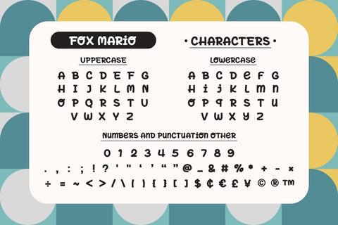 Fox Mario Font Trio Font Fox7 By Rattana 