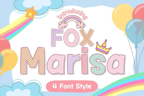 Fox Marisa 4 Font Style Font Fox7 By Rattana 