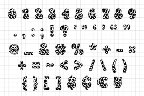 Fox Milkcow Color Font Font Fox7 By Rattana 